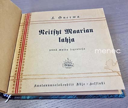 Onerva, L. - Neitsyt Maarian lahja 