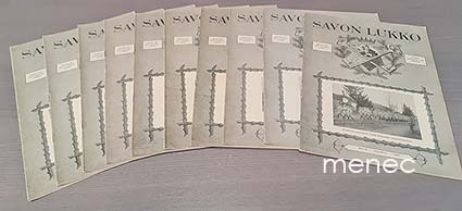 Savon Lukko 1927, 11 nroa [10 vol.] 