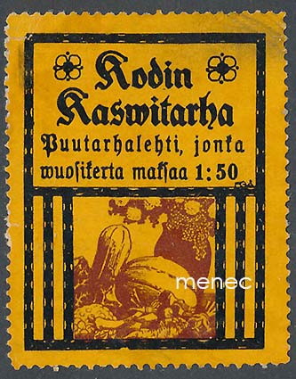 Mainosmerkki, Kodin Kasvitarha 