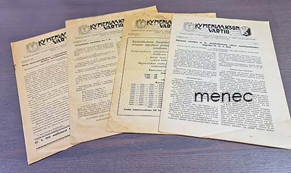 Kymenlaakson vartio 1931-1932, 4 nroa 