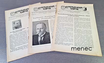 Kymenlaakson vartio 1940-1941, 4 nroa 