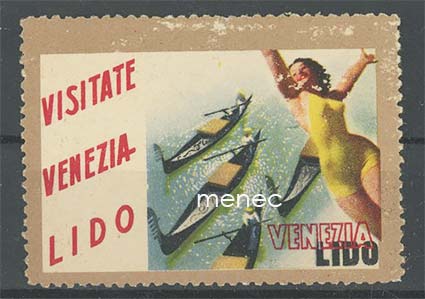Italia, mainosmerkki, Venezia-Lido 