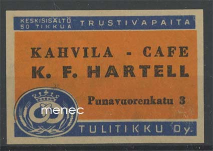 Kauppiasetiketti, Martta Aaltonen, Loimaa, 2 erilaista 