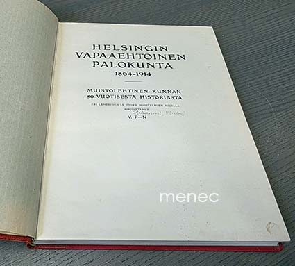 Helsingin vapaaehtoinen palokunta 1864-1914 