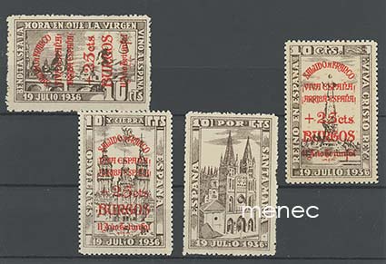 Espanja, sisällissota, kirkkojen ja Francon puolesta 1936 