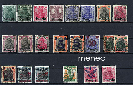 Saksa, Danzig, 121 merkin erä 