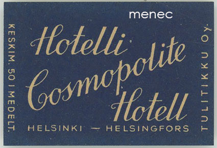 Hotelli Cosmopolite, Helsinki 