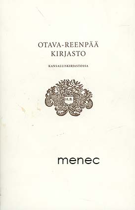 Otava-Reenpää kirjasto Kansalliskirjastossa 