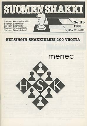 Helsingin shakkiklubi 100 vuotta 