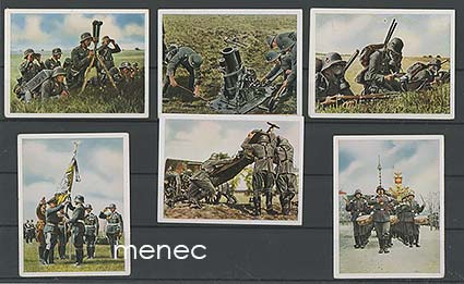 Saksa, Die deutsche Wehrmacht -keräilykuvia, 42 kpl 