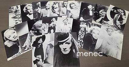 Marlene Dietrich, 20 isokokoista korttia 