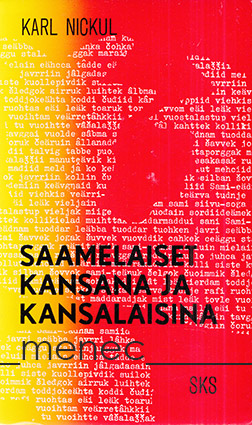 Nickul, Karl - Saamelaiset kansana ja kansalaisina 