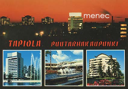 Espoo, Tapiolan puutarhakaupunki, 4 näkymää 
