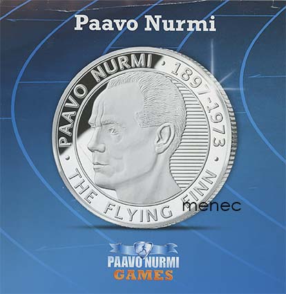 Paavo Nurmi, 1 dollar, Niue Island 