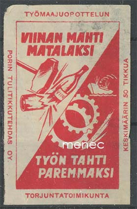 Viinan mahti matalaksi - työn tahti paremmaksi 