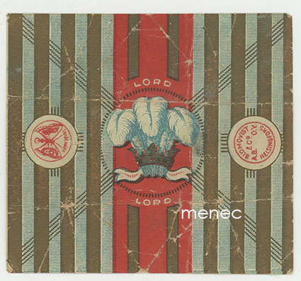 Lord, makeisetiketti 