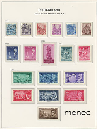 Saksa, DDR, 1955, 51 kpl 