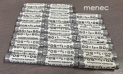 Kolikkorulla, 50x1 p, 28 kpl 