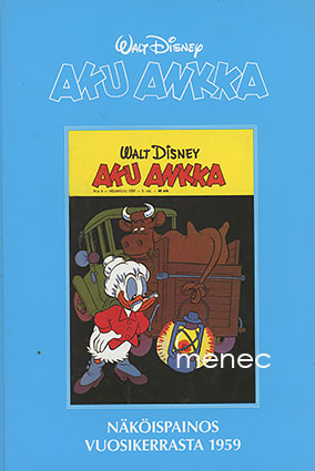 Aku Ankka, näköispainos 1959 