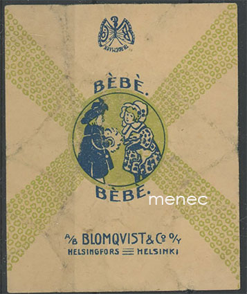 Bèbè, makeisetiketti 