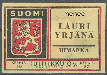 Kauppiasetiketti, Lauri Yrjänä, Himanka 