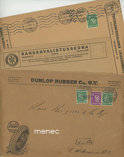 Kolme helsinkiläistä yrityskuorta 1931-1932 