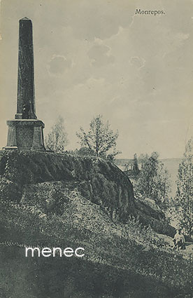 Viipuri, Monrepos, De Broglien veljesten muistomerkki 