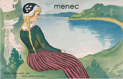 Westling, Karin - Porvoon pitäjän naisten puku 