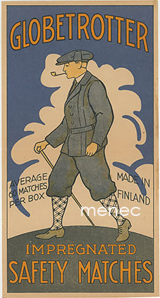 Suurikokoinen vientietiketti, Globetrotter 