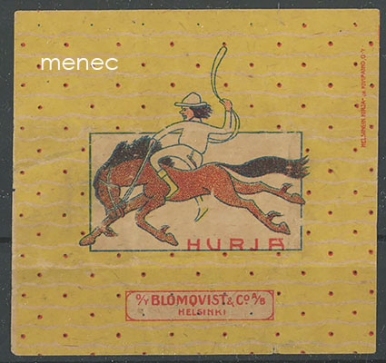 Hurja, makeisetiketti 