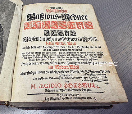 Hochmuth, Aegidius - Der grosse vollständige Passions-Redner Christus Jesus 