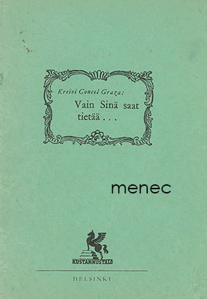 Kreivi Concel Graza - Vain sinä saat tietää ... 