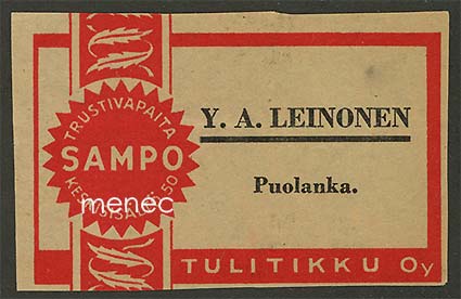 Kauppiasetiketti, Y. A. Leinonen, Puolanka 