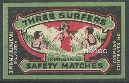 Vientietiketti, Three Surfers 