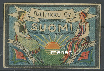 Kansallispukusarjaa, Keski-Pohjanmaa ja Sääksmäki 