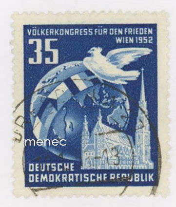 Saksa, DDR, Wienin rauhankongressi 1952 