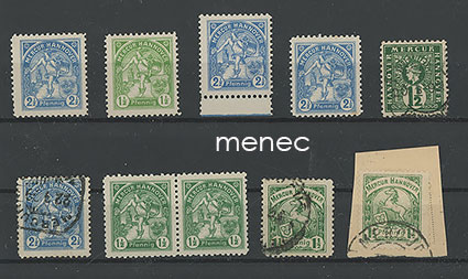 Saksa, paikallisposti, Mercur Hannover, 10 kpl 