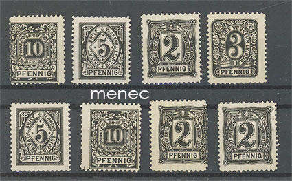 Saksa, paikallisposti, Leipzig, 8 kpl 