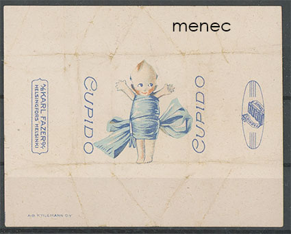 Cupido, makeisetiketti 