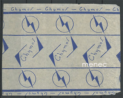 Chymos, makeisetiketti 