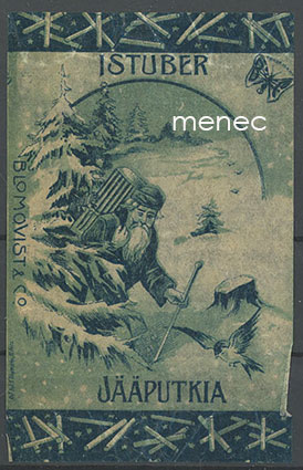 Jääputkia, makeisetiketti 