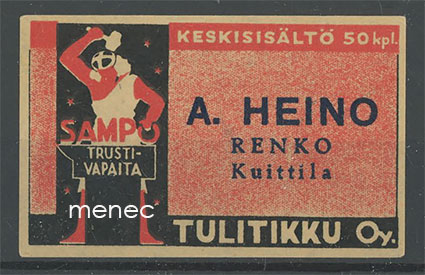 Seppä-etiketti, A. Heino, Renko, Kuittila 