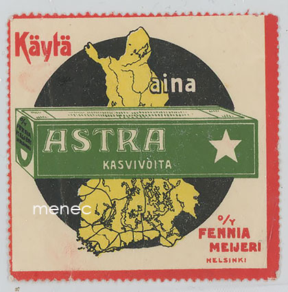 Mainosmerkki, Astra kasvivoita 