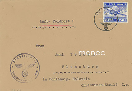 Saksa, Luftfeldpost 1942 