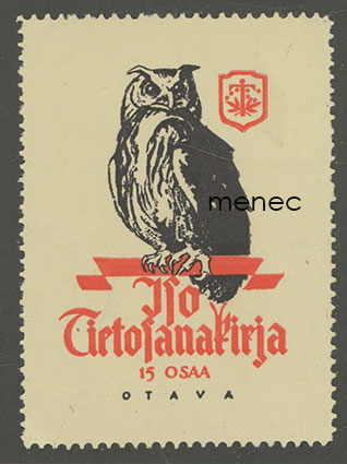 Iso Tietosanakirja, Otava, kirjeensulkija 