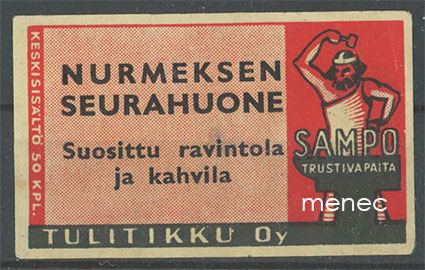 Seppä-etiketti, Nurmeksen Seurahuone 