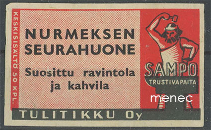 Seppä-etiketti, Nurmeksen Seurahuone 