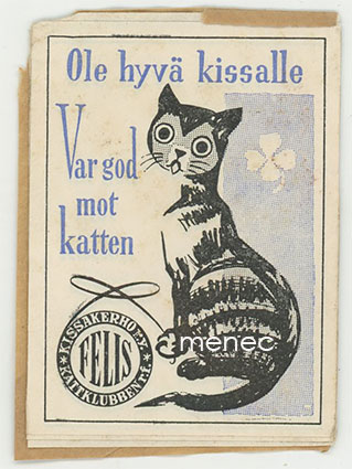 Mainosmerkki, Ole hyvä kissalle 