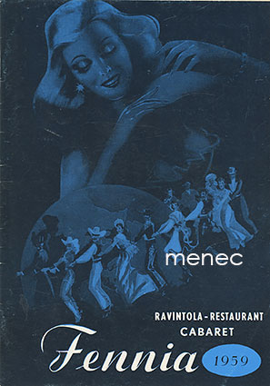 Ravintola-restaurant, Cabaret Fennia 1959 