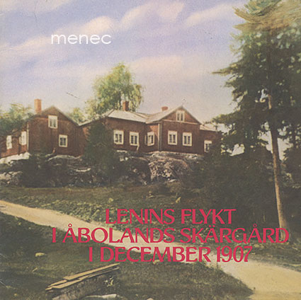 Lenins flykt i Åbolands skärgård i december 1907 